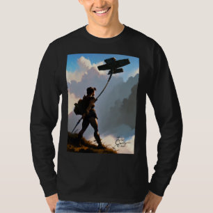 Let's Go Fly a Kite by Don Castillo Artist on FB T-Shirt