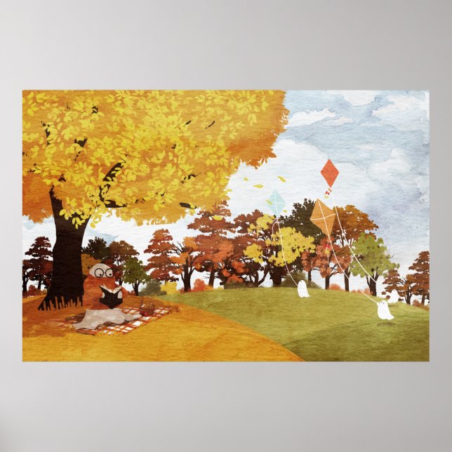 Let's Go Fly A Kite Poster (Front)