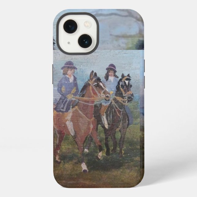lets go fox hunting iphone case (Back)