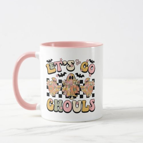 LETS GO GHOULS HALLOWEEN MUG