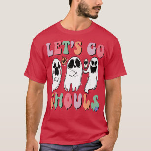 Let's Go Ghouls Halloween Shirt Ghost Costume Men 