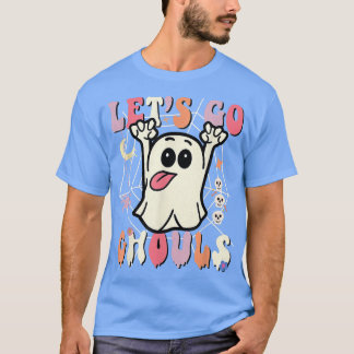 Let's Go Ghouls Halloween Shirt Ghost Costume Men 