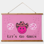 Let&#39;s Go Girls Bachelorette Party Decor Hanging Tapestry