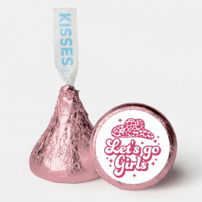 Lets Go Girls Bachelorette Party Hershey®'s Kisses® (Front)