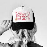 Let's Go Girls Cowgirl Last Rodeo Bachelorette Trucker Hat<br><div class="desc">Saddle up and let's go, girls! It's time to celebrate the bride-to-be's Last Rodeo in style with our Let's Go Girls Cowgirl Last Rodeo Bachelorette Trucker Hat! This isn't just any hat—it's your go-to accessory for a wild ride through Nashville, Austin, Scottsdale, and Las Rodeo. Designed for the ultimate bachelorette...</div>