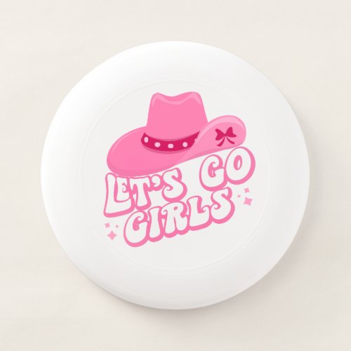 Lets Go Girls Girls Trip Retro Graphic Wham_O Frisbee
