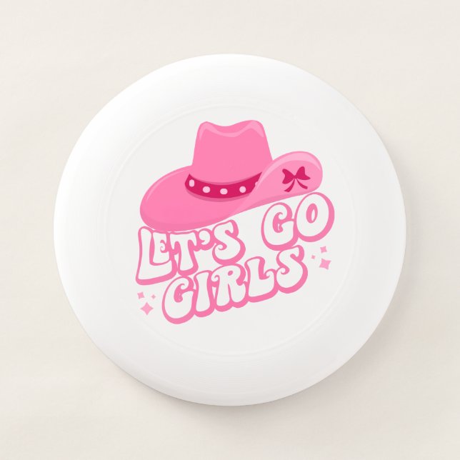 Let's Go Girls, Girls Trip, Retro Graphic Wham-O Frisbee (Front)