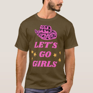 Lets Go Girls Women Bachelorette Party Bride Weddi T-Shirt
