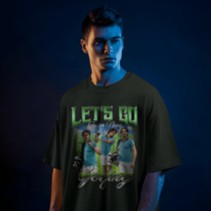 Let's Go Golfing - Custom Photo Personalized T-Shirt