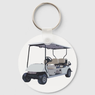 Let's Go Golfing Keychain