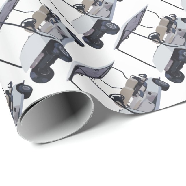 Let's Go Golfing Wrapping Paper (Roll Corner)