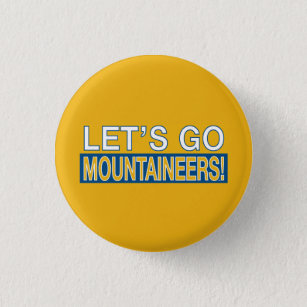 Let's Go Mountaineers! Button