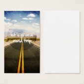 Let's go on a road trip (Front & Back)