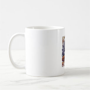 Lets Go Out Bite Ghost Pumpkins Bats Moon Coffee Mug