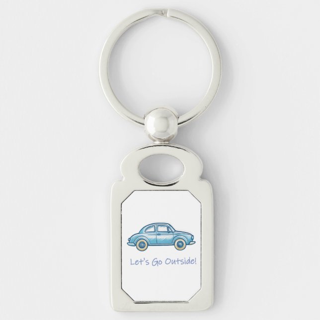 [Let's Go Outside!] Keychain (Front)
