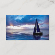 Let's Go Sailing Business Card at Zazzle