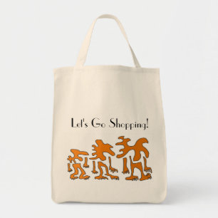 Let's Go Shopping Bag! Tote Bag