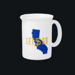 lets go SJ Beverage Pitcher<br><div class="desc">Check out these San Jose State University designs! Show off your Spartan pride with these new University products. These make the perfect gifts for the SJSU student, alumni, family, friend or fan in your life. All of these Zazzle products are customizable with your name, class year, or club. Go Spartans!...</div>