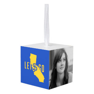 lets go SJ Cube Ornament