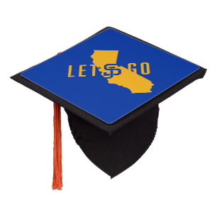 lets go SJ Graduation Cap Topper