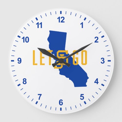 lets go SJ Large Clock
