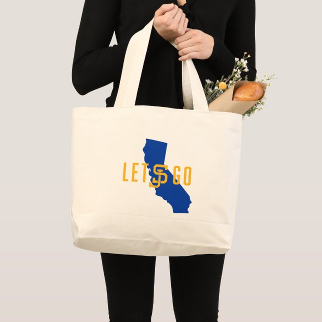 lets go SJ Large Tote Bag (Front (Product))