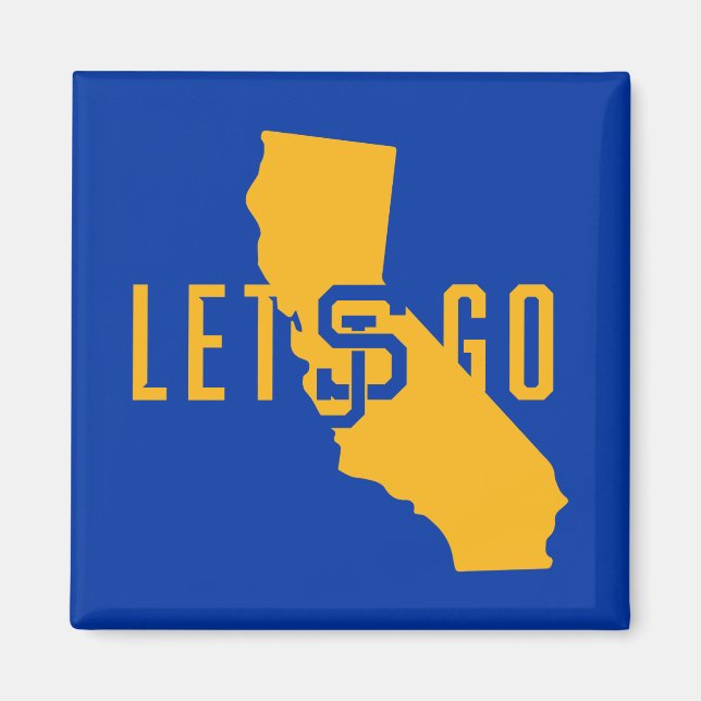 lets go SJ Magnet (Front)