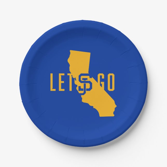 lets go SJ Paper Plates (Front)