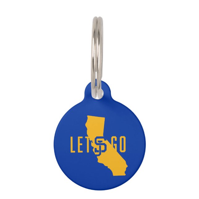 lets go SJ Pet ID Tag (Front)