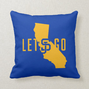 lets go SJ Throw Pillow