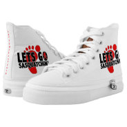 Lets Go Squatchin High-top Sneakers at Zazzle