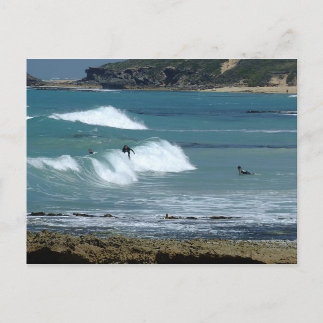 Let's go surfing! postcard (Front)