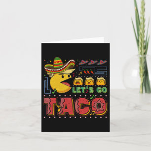 Let's Go Taco Funny Trump Always Chickens Out 27  Card