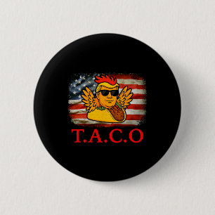 Let's Go Taco Shirt T.a.c.o Funny Trendy Chicken T Button