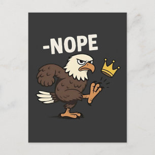 Let's Go TACO Trump 4th Of July Taco Lovers Announcement Postcard