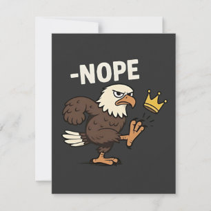 Let's Go TACO Trump 4th Of July Taco Lovers Note Card