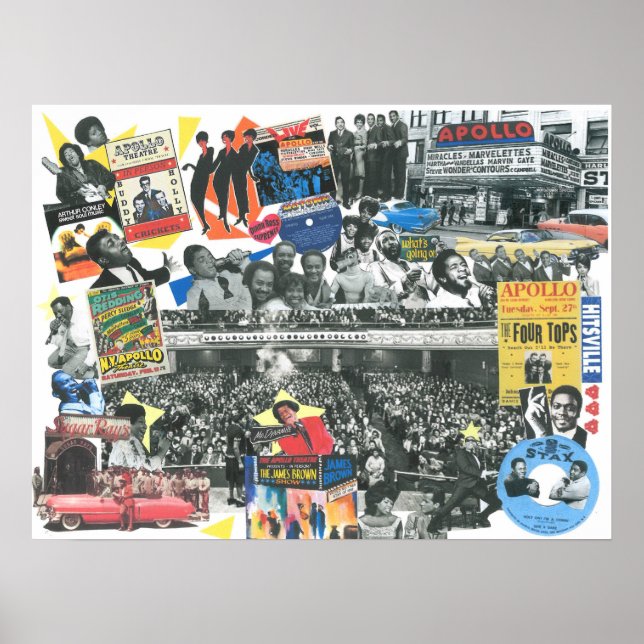 Let's Go To The Apollo! Poster (Front)