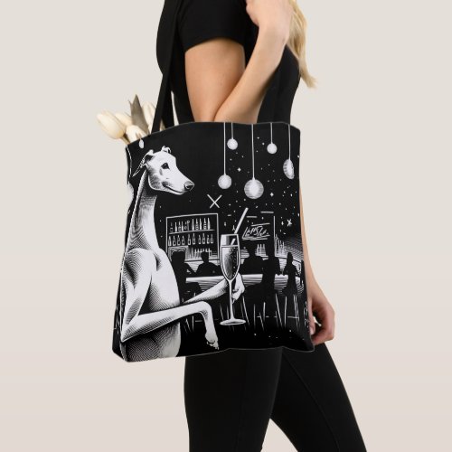 Lets go to the bar tote bag