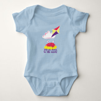 Let's Go to the Beach! Baby Bodysuit