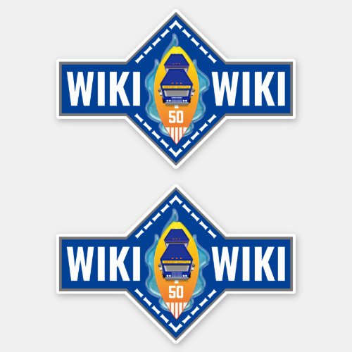 Lets Go Wiki Wiki Sticker