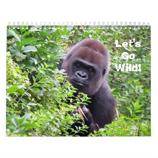 Let's Go Wild - Wild Animal Calendar (Edition 1) (Cover)