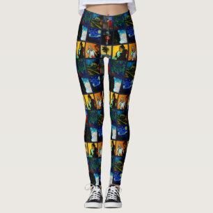 Let's Gogh Crazy Leggings