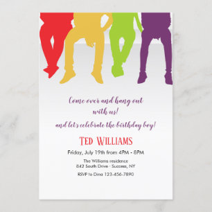 Let's Hang Out Invitation
