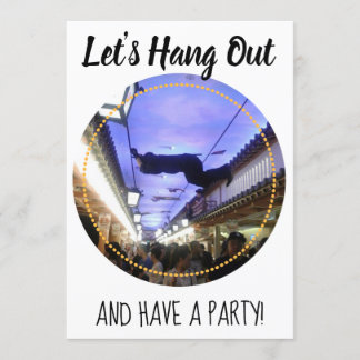 Let's Hang Out Invitation