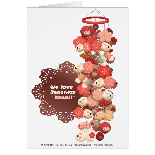 Let's hang the Hina Dolls Cards (Front)