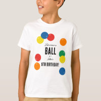 Let's Have a Ball Colorful Ball Birthday Party