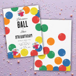 Let's Have a Ball  Kids Birthday Party Theme Invitation<br><div class="desc">A cute " Let's Have a Ball" ball birthday party theme. A custom photo kids birthday invitation design perfect for a ball birthday party theme. Customize this " Let's Have a Ball" birthday invitation with your own photo and text and make it your own! Ideal for kids birthday's!</div>