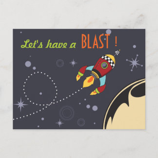 Let's have a Blast Birthday Invites