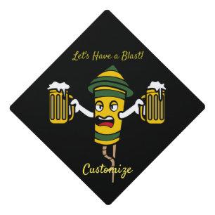 Let's Have a Blast Thunder-Cove Graduation Cap Topper