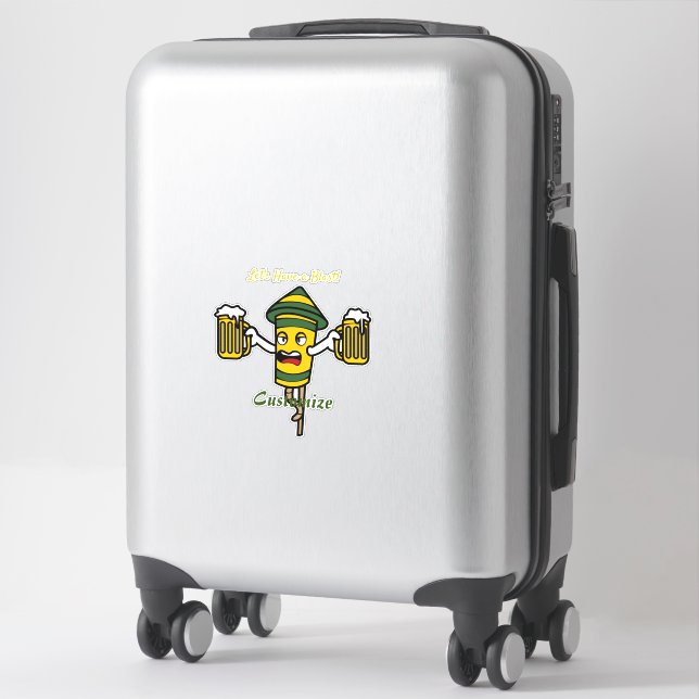 Let's Have a Blast Thunder-Cove  Sticker (Suitcase)